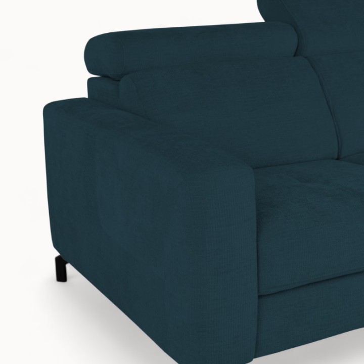 Bespoke Alison 3-seater Sofa Bed in Blue – J&B Furniture
