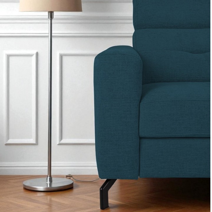 Bespoke Alison 3-seater Sofa Bed in Blue – J&B Furniture