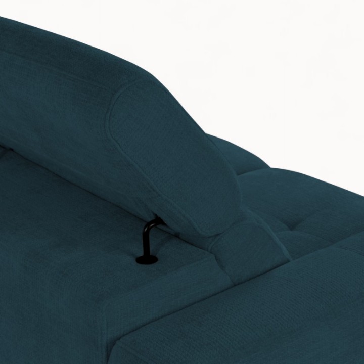 Bespoke Alison 3-seater Sofa Bed in Blue – J&B Furniture