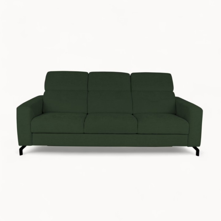 Bespoke Alison 3-seater Sofa Bed in Green – J&B Furniture