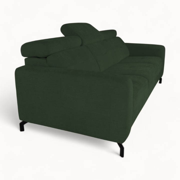 Bespoke Alison 3-seater Sofa Bed in Green – J&B Furniture