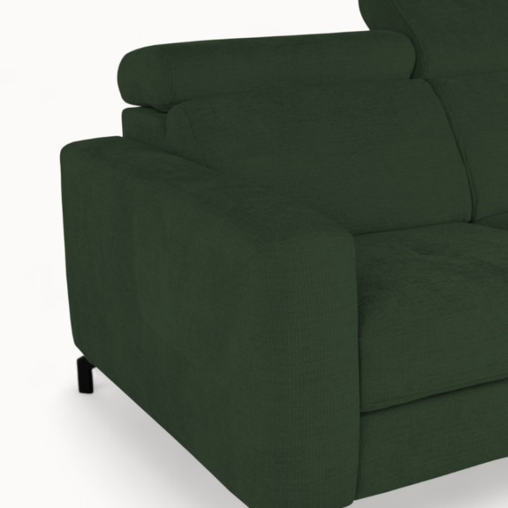 Bespoke Alison 3-seater Sofa Bed in Green – J&B Furniture