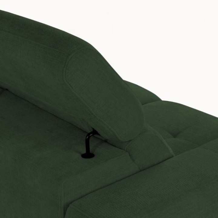Bespoke Alison 3-seater Sofa Bed in Green – J&B Furniture