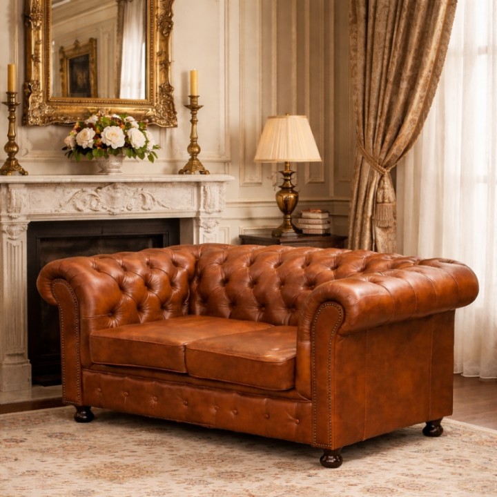 Lord Bespoke 3 seater Sofa in Leather Classic | J&B Furniture