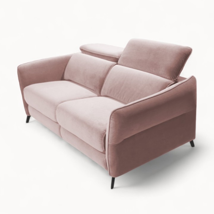 Bespoke 2-Seater Sofa and Recliner in Pink | J&B Furniture