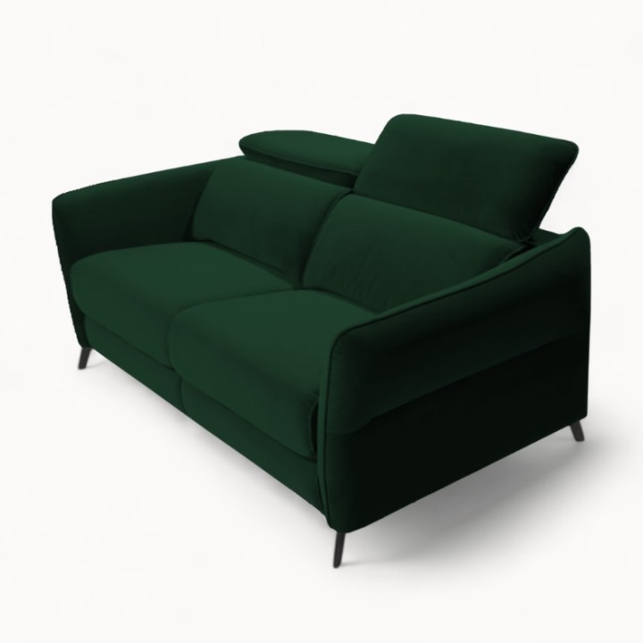 Bespoke 2-Seater Sofa and Recliner in  Green | J&B Furniture