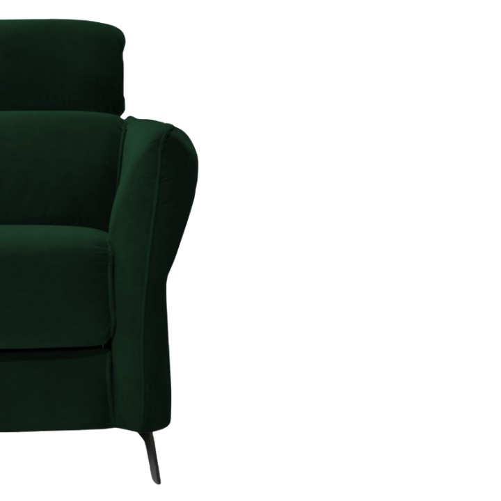 Bespoke 2-Seater Sofa and Recliner in  Green | J&B Furniture