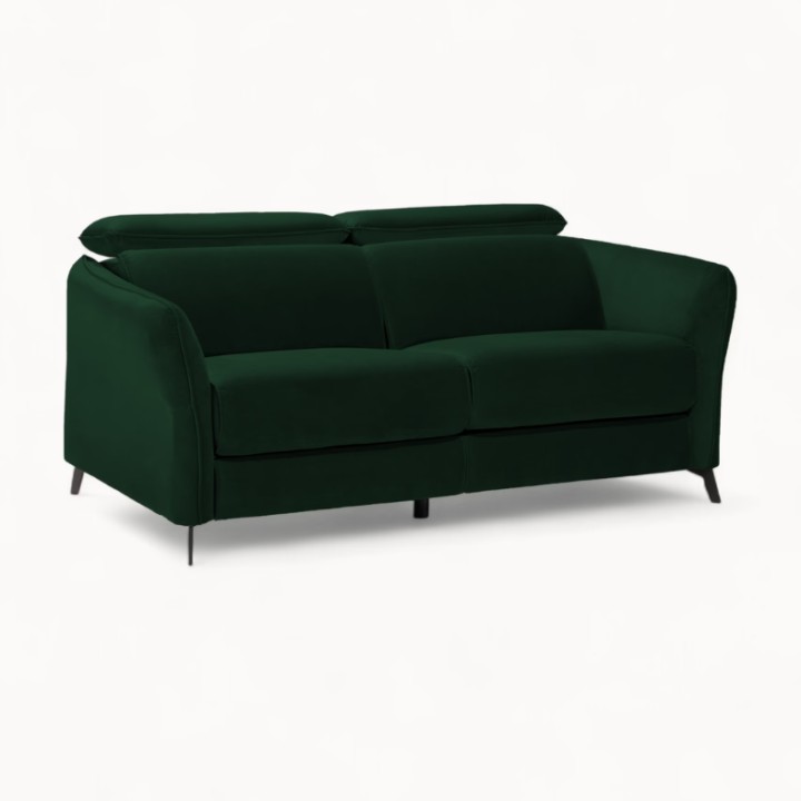 Bespoke 2-Seater Sofa and Recliner in  Green | J&B Furniture