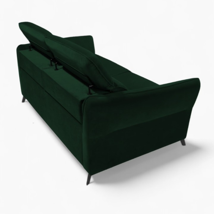 Bespoke 2-Seater Sofa and Recliner in  Green | J&B Furniture
