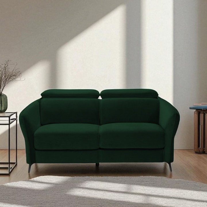 Bespoke 2-Seater Sofa and Recliner in  Green | J&B Furniture