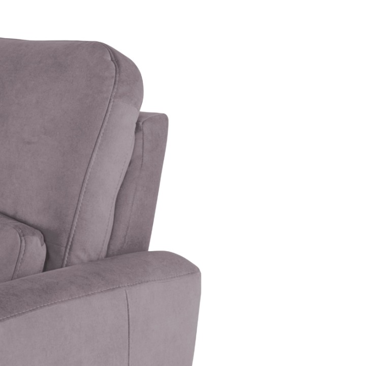Benetto Bespoke Corner Sofa Bed and Storage in Purple | J&B