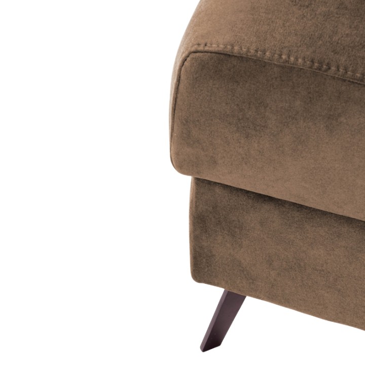 Benetto Bespoke Corner Sofa Bed in Brown | J&B Furniture