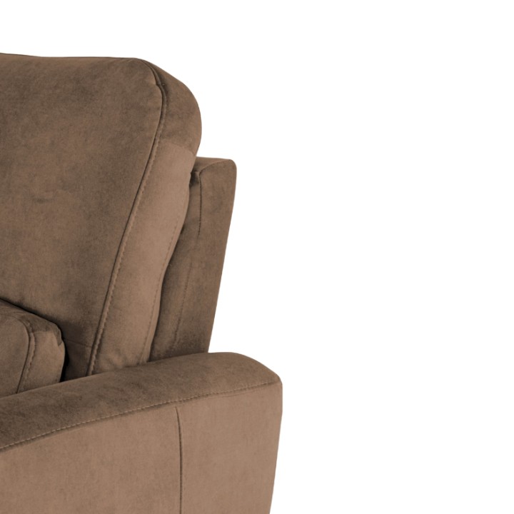 Benetto Bespoke Corner Sofa Bed in Brown | J&B Furniture