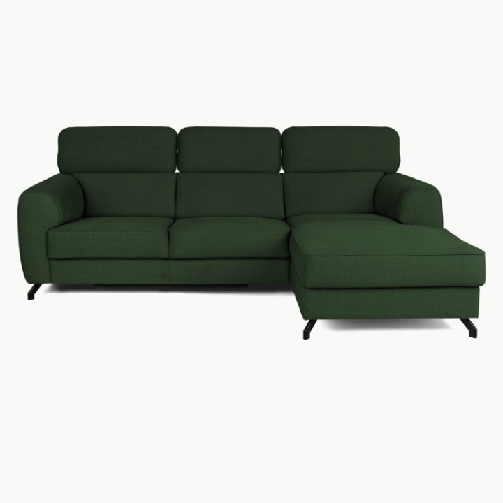 Compass Bespoke Corner sofa Bed -Chaise Longue in Blue
