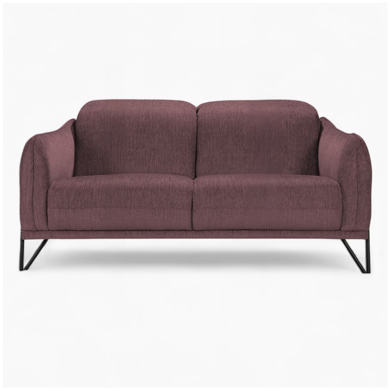 3-Seater Sofa Purple