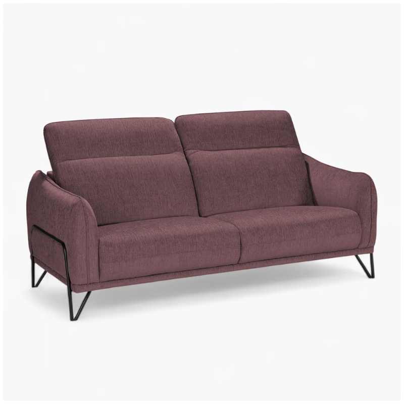 3-Seater Sofa Purple