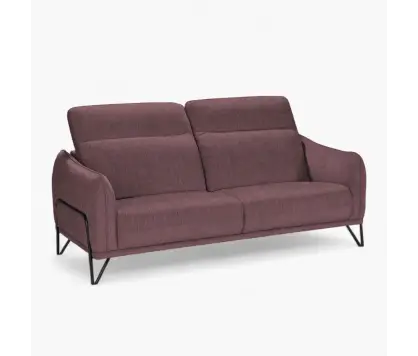 3-Seater Sofa Purple