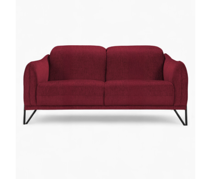 3-Seater Sofa Red Wine