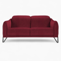 3-Seater Sofa Red Wine