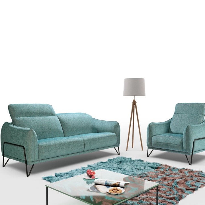 Tourismo Bespoke Armchair in Green | J&B Furniture