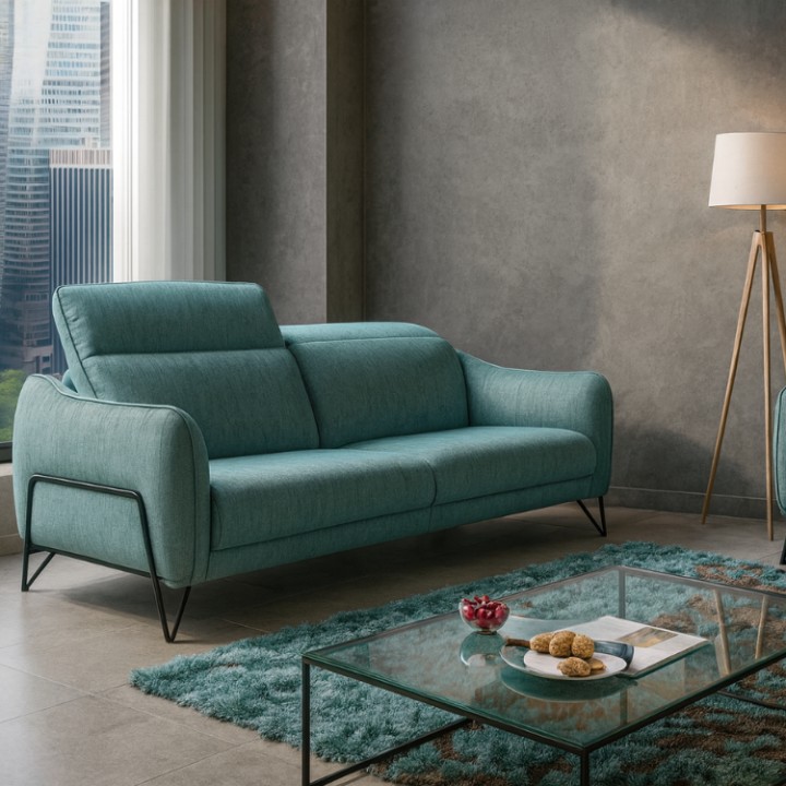 Tourismo Bespoke 3-Seater Sofa in Green | J&B Furniture