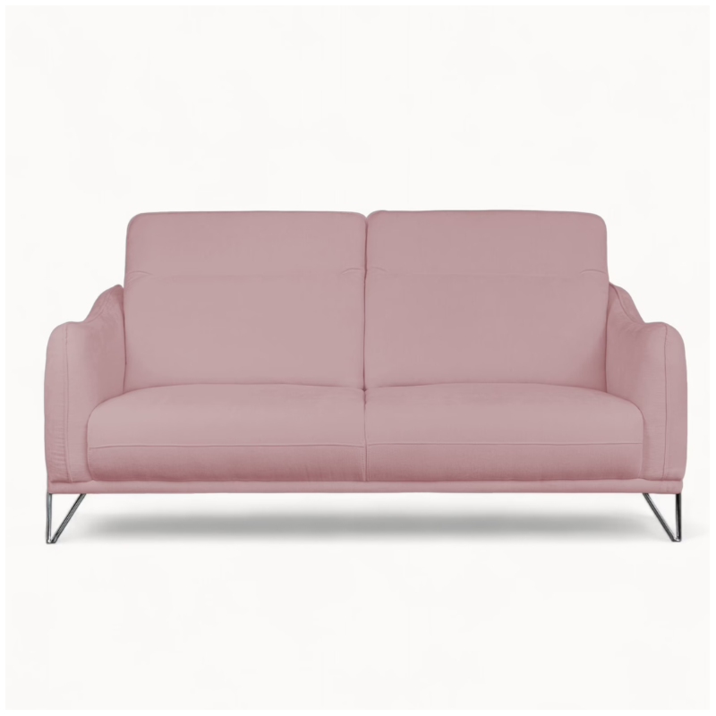 2-Seater Sofa Elegant Pink