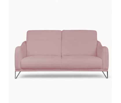 2-Seater Sofa Elegant Pink