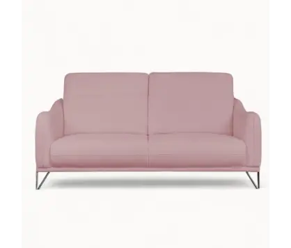 2-Seater Sofa Elegant Pink