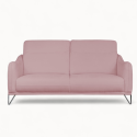 2-Seater Sofa Elegant Pink