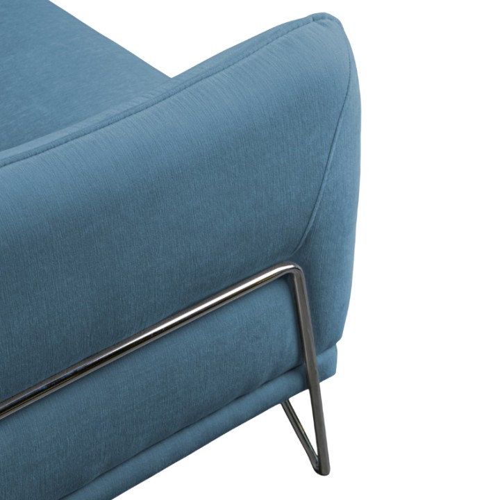 2-Seater Sofa in Blue