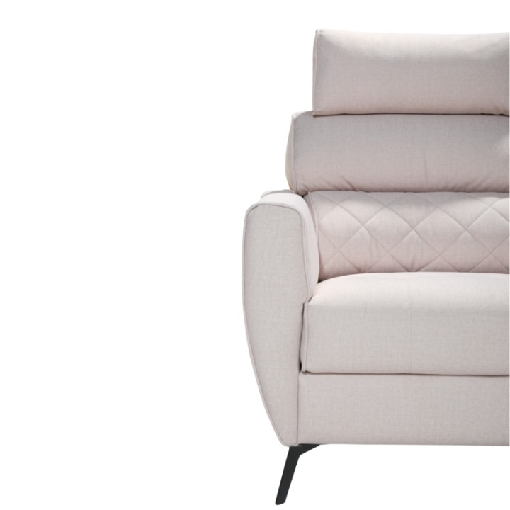 Scandic Bespoke 2 Seater Sofa Stylish in Beige|J&B Furniture