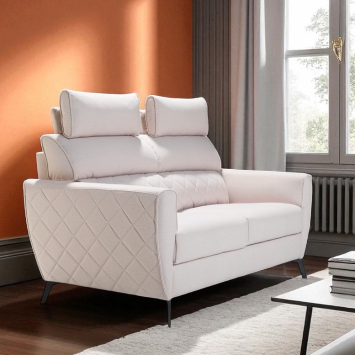 Scandic Bespoke 2 Seater Sofa Stylish in Beige|J&B Furniture