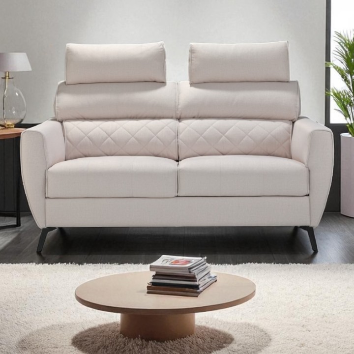 Scandic Bespoke 2 Seater Sofa Stylish in Beige|J&B Furniture