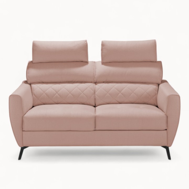 Scandic Bespoke 2 Seater Sofa Stylish in Pink |J&B Furniture