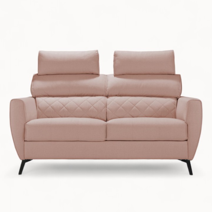 Scandic Bespoke 2 Seater Sofa Stylish in Pink |J&B Furniture
