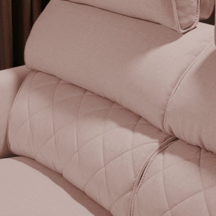 Scandic Bespoke 2 Seater Sofa Stylish in Pink |J&B Furniture