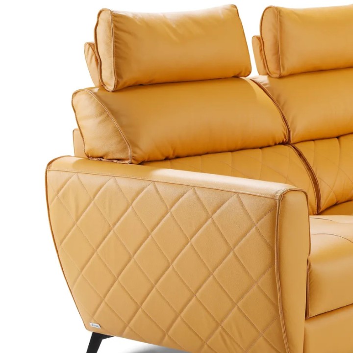 Scandic Bespoke 3 Seater Sofa – in Mustard | J&B Furniture