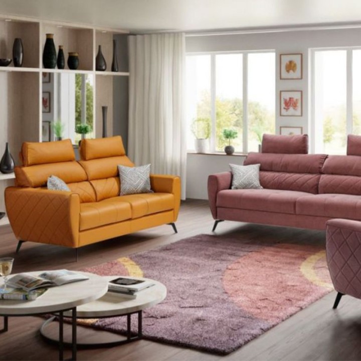Scandic Bespoke 3 Seater Sofa Bed – in Rose| J&B Furniture