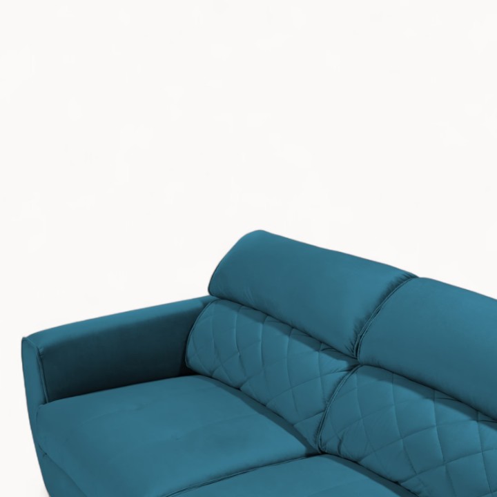 Scandic Bespoke Corner Sofa Bed – in Blue| J&B Furniture