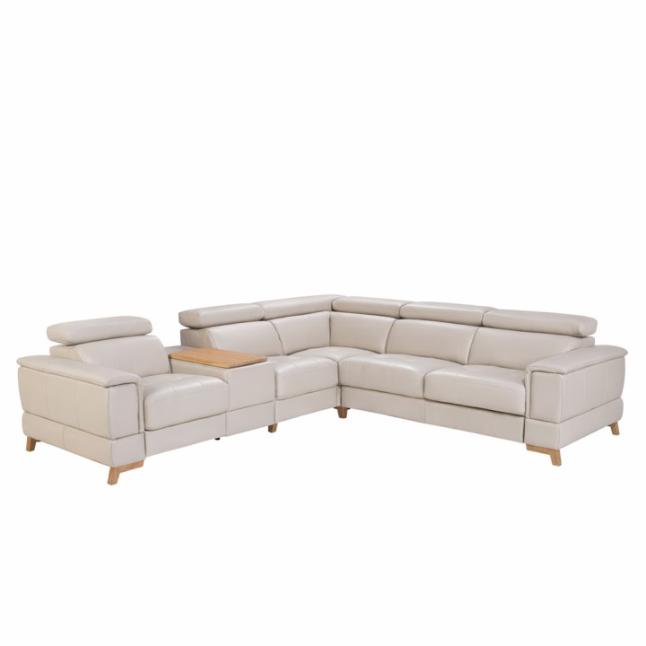 Pesaro Corner Sofa Bed With Recliner | J&B Furniture