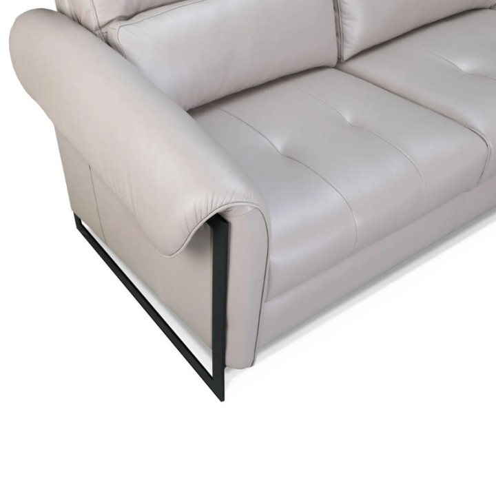Esprit Corner Sofa Bed With Recliner Leather | J&B Furniture