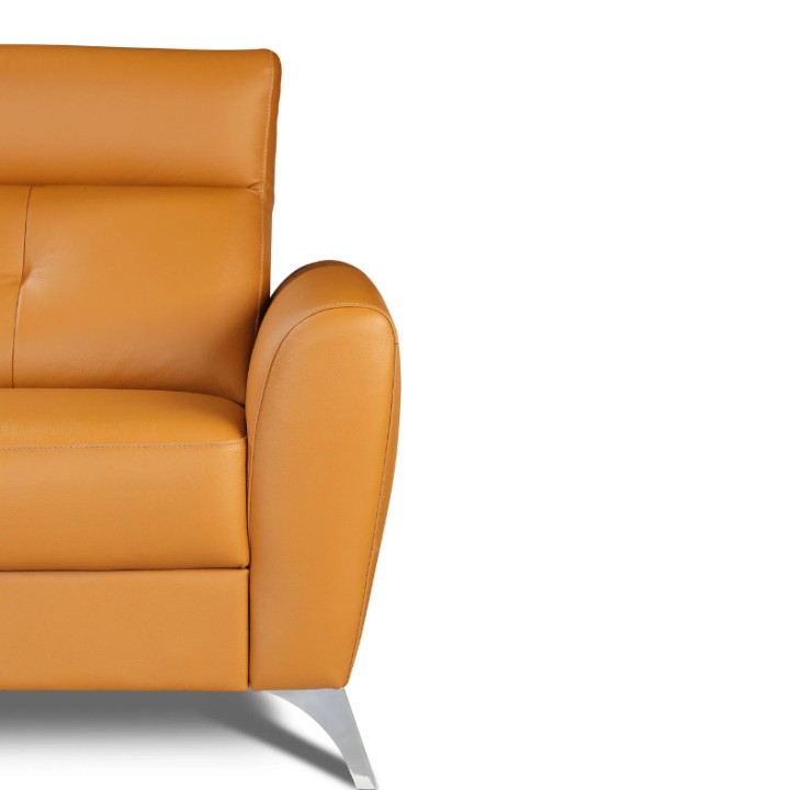 Loft Bespoke 3 Seater Sofa Bed Italian Leather| J&B Furniture