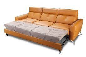 Loft Bespoke 3 Seater Sofa Bed Italian Leather| J&B Furniture