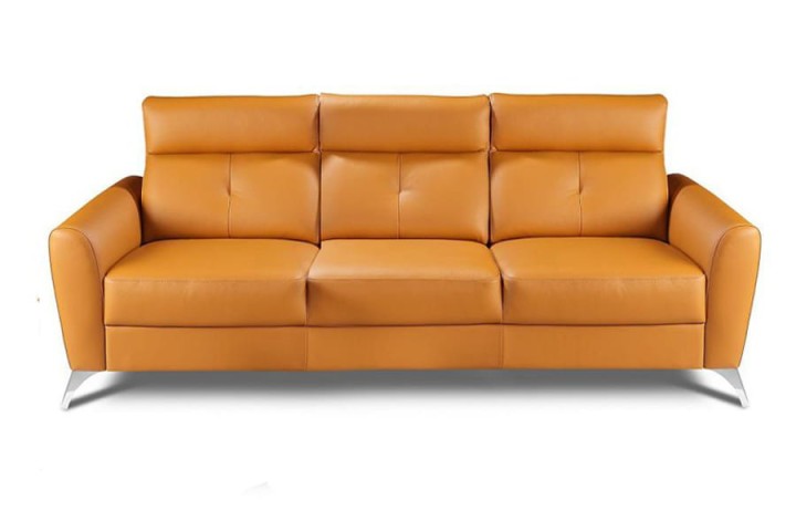 Loft Bespoke 3 Seater Sofa Bed Italian Leather| J&B Furniture