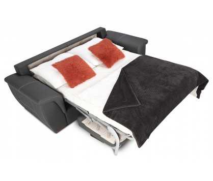 2.5 Seater Sofa Bed in Black