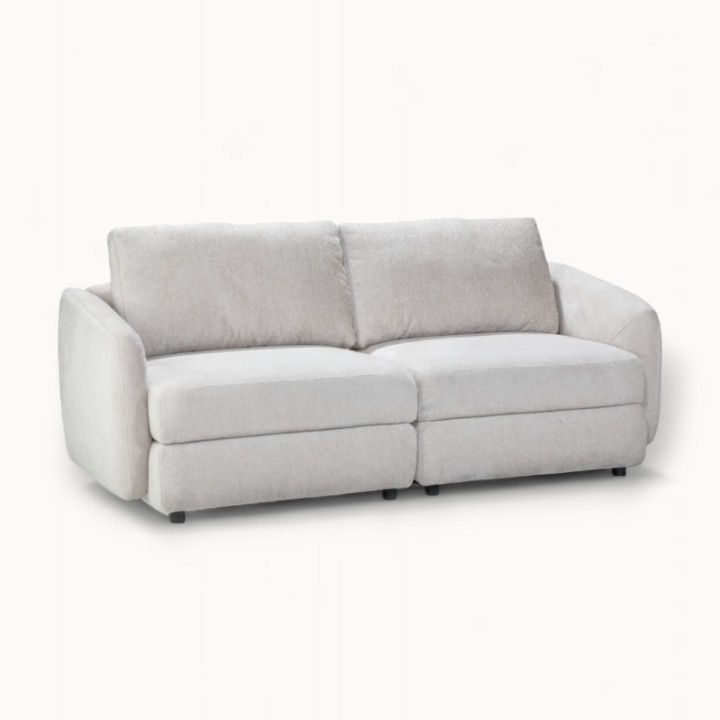 Hugo Bespoke 2-Seater Sofa in White | J&B Furniture
