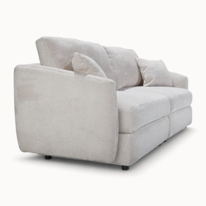 Hugo Bespoke 2-Seater Sofa in White | J&B Furniture