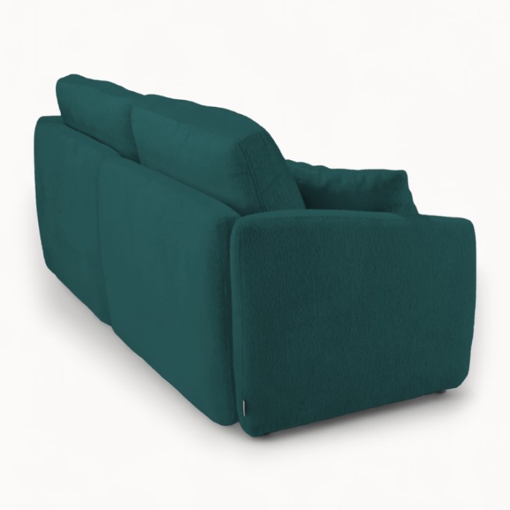 Hugo Bespoke 2-Seater Sofa in Green Emerald | J&B Furniture