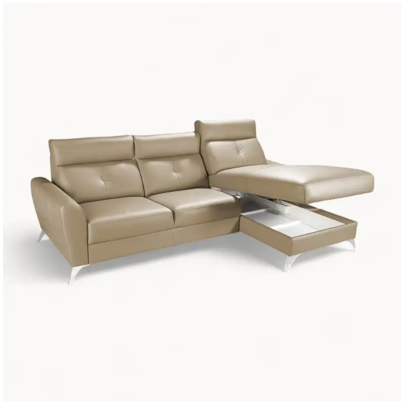 Convertible Corner Sofa Bed with Storage