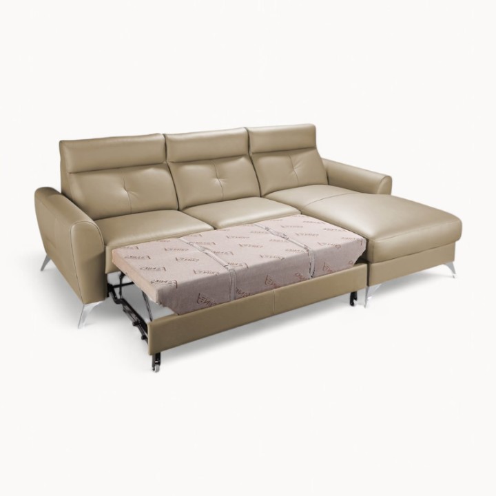 Convertible Corner Sofa Bed with Storage